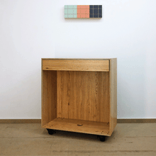 Lade das Bild in den Galerie-Viewer, Mobile Theke Eiche Animation Schublade
