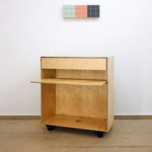 Lade das Bild in den Galerie-Viewer, Mobile Theke Schoenbaum Birke Schublade Tablarauszug
