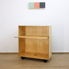 Lade das Bild in den Galerie-Viewer, Mobile Theke Schoenbaum Birke Tablarauszug
