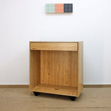Lade das Bild in den Galerie-Viewer, Mobile Theke Schoenbaum Eiche Schublade

