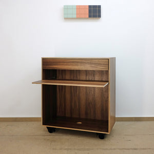Mobile Theke Schoenbaum Nussbaum Schublade Tablarauszug